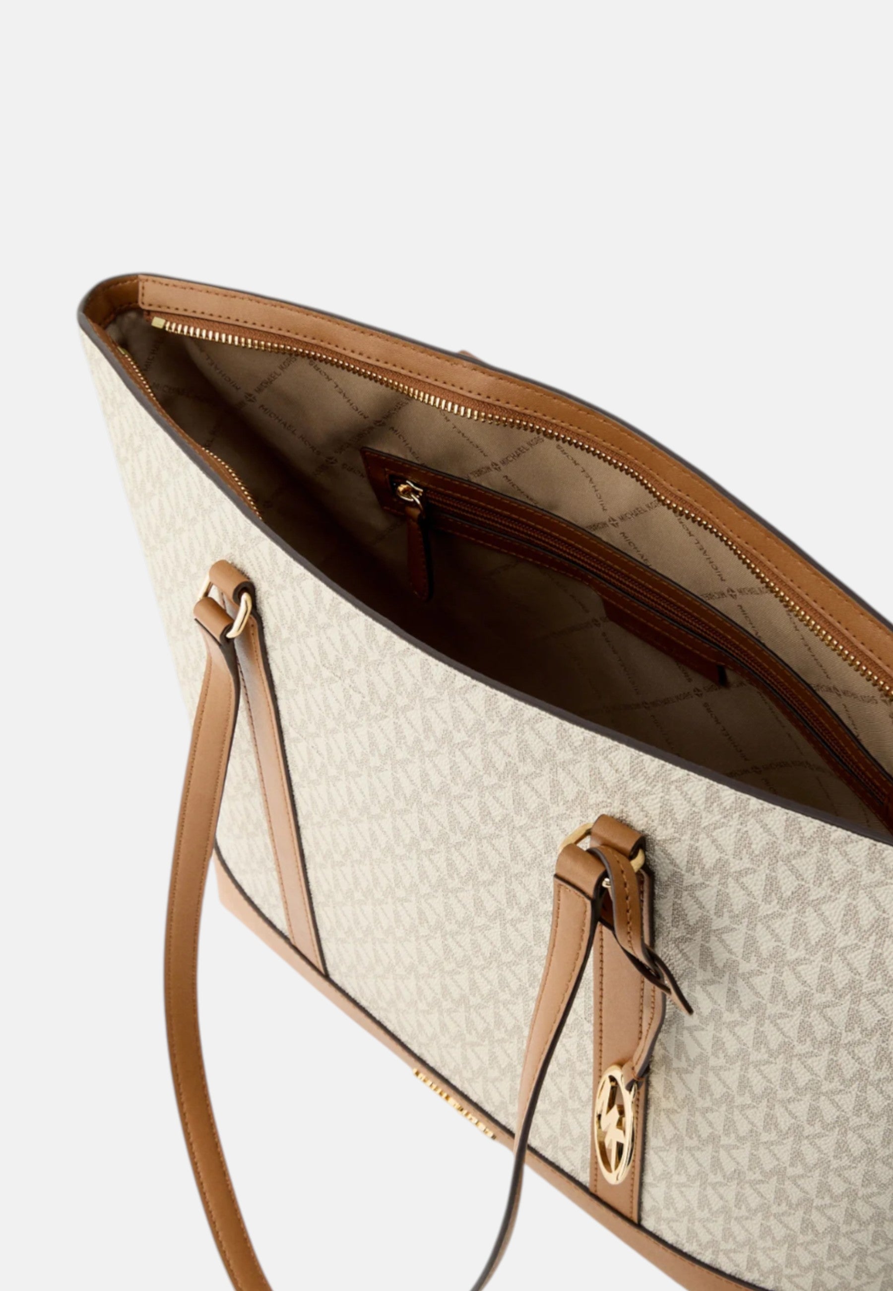 Borsa Donna Michael Kors Vanilla/acrn
