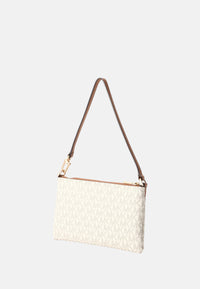 Borsa a Mano Michael Kors Vanilla/acrn