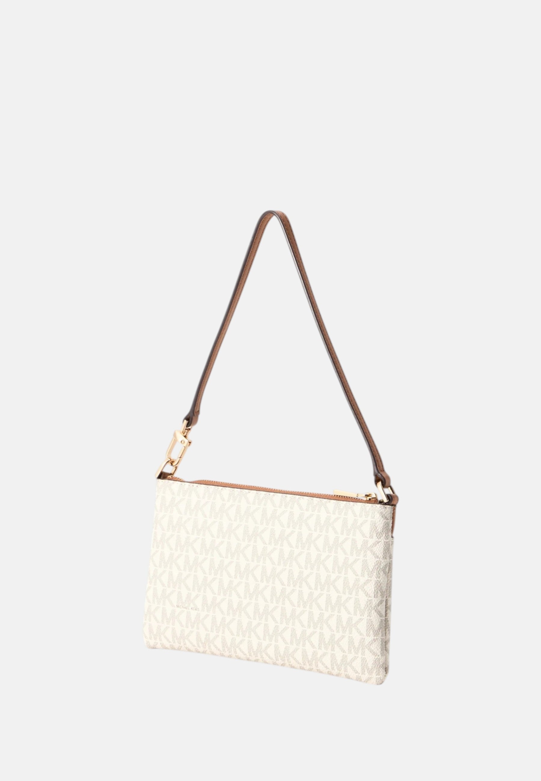 Borsa a Mano Michael Kors Vanilla/acrn
