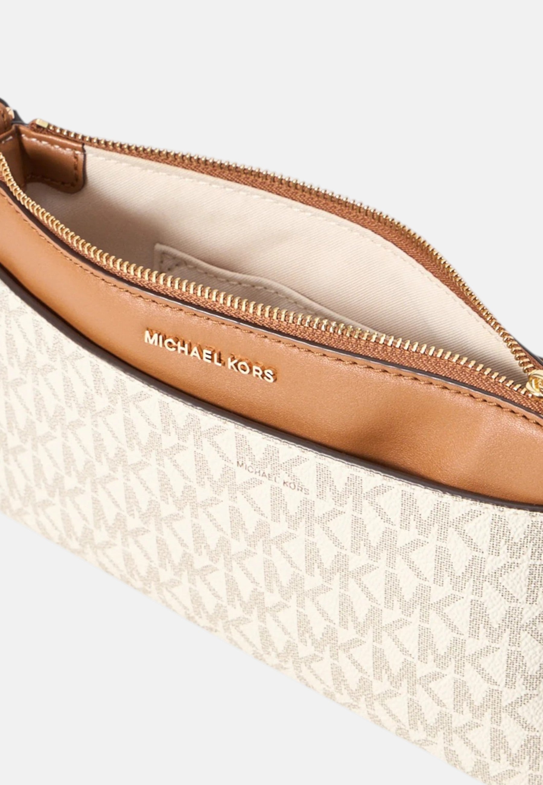 Borsa a Mano Michael Kors Vanilla/acrn