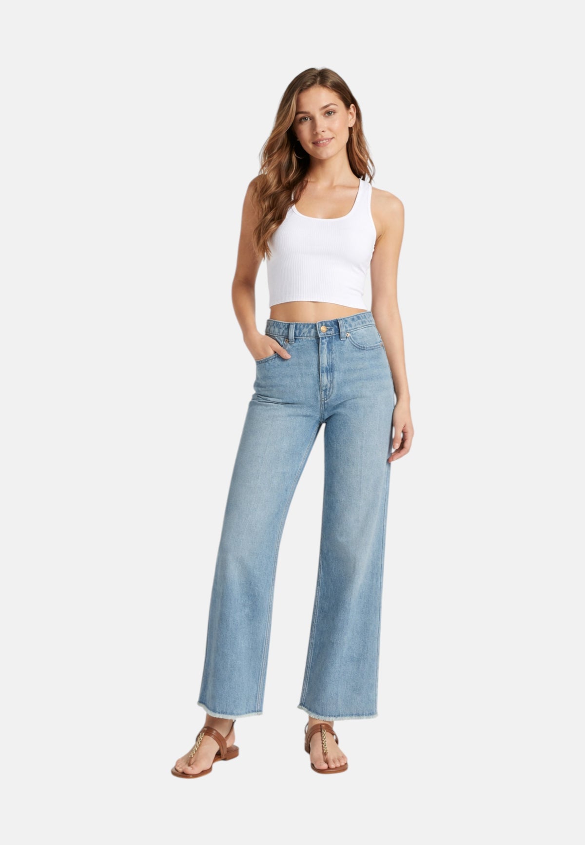 Jeans Donna Michael Kors. Light Blue