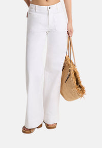 Jeans Donna MIchael Kors Optical White