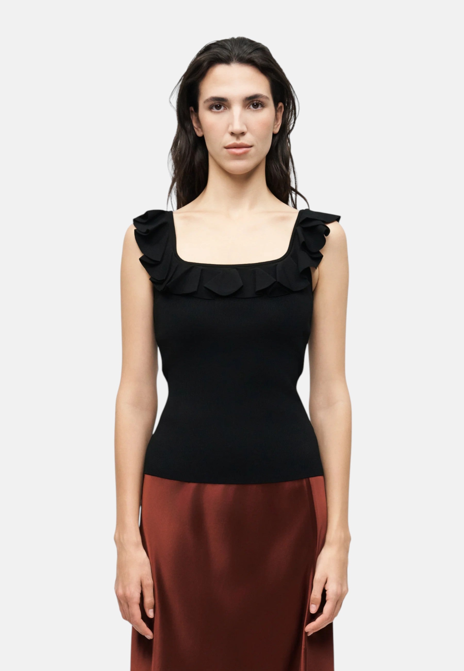 Canotta Donna Michael Kors Black