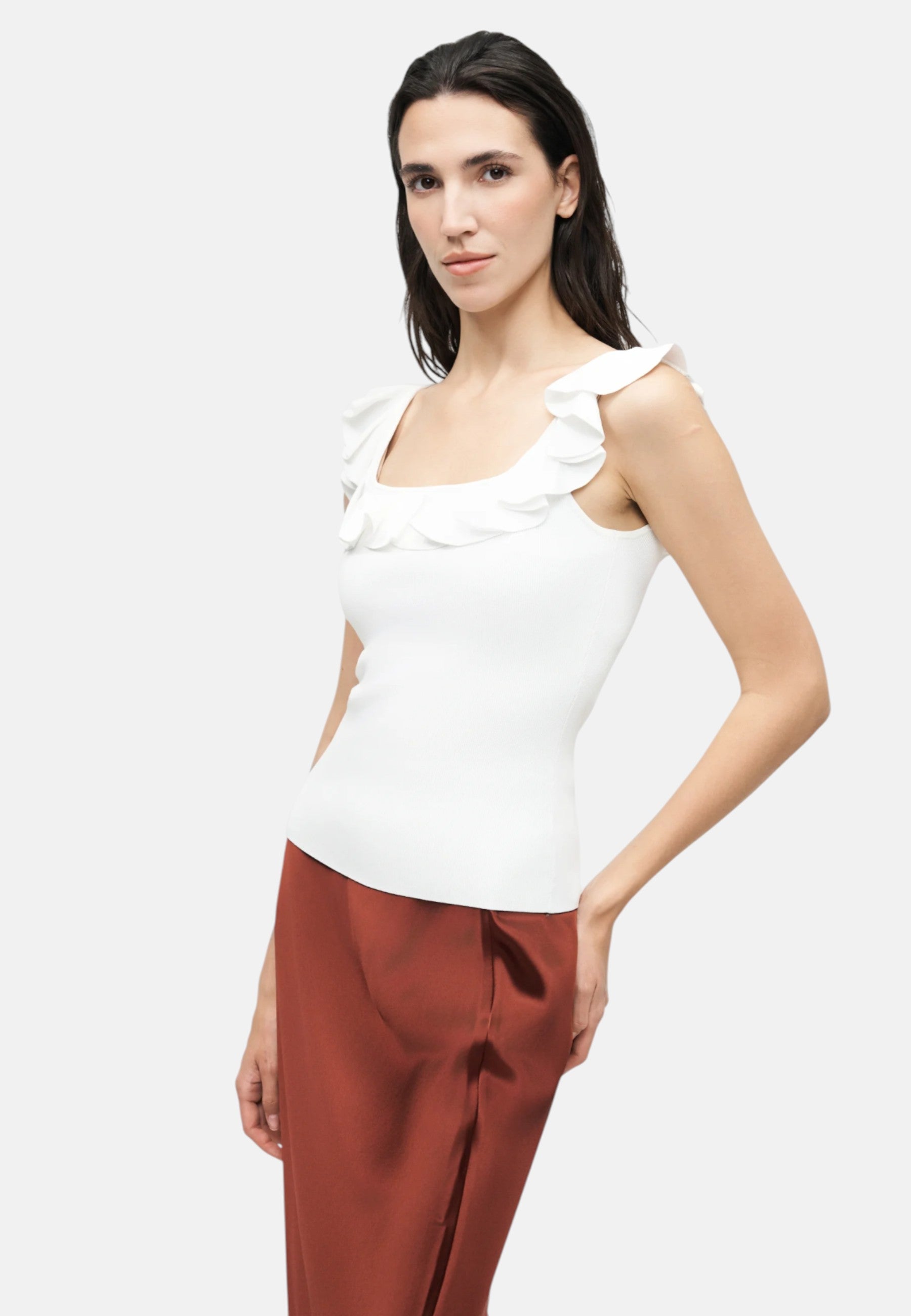 Canotta Donna Michael Kors White