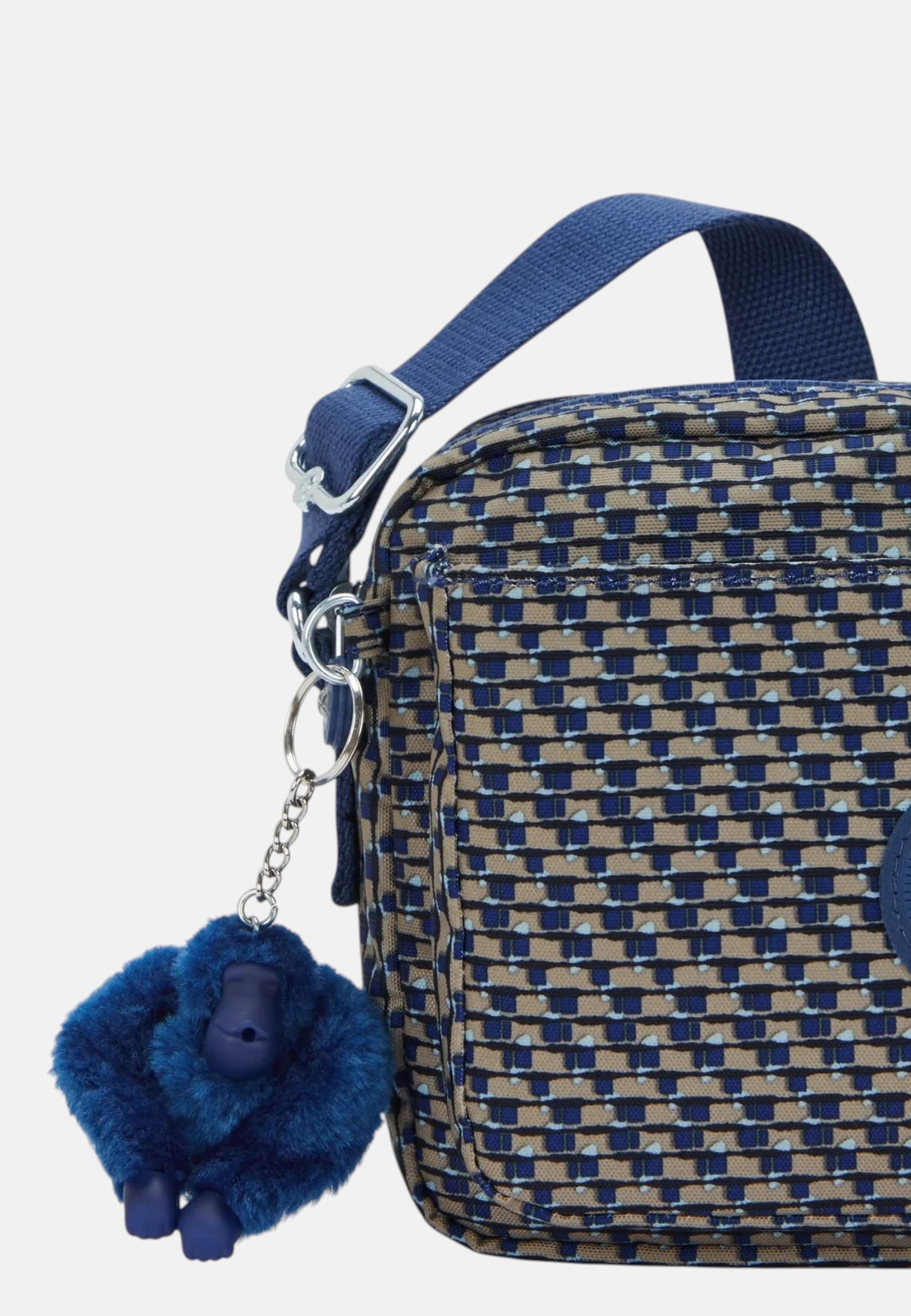 Borsa Donna Kipling Blue On Wire