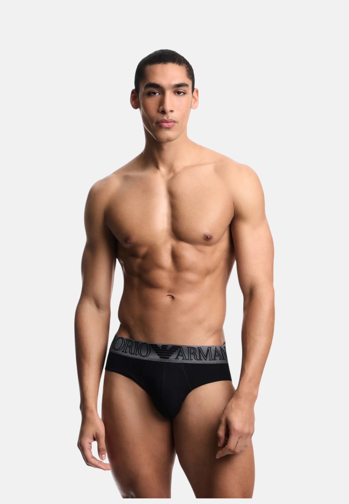 Slip Uomo Emporio Armani Black