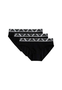 3-Pack Slip Emporio Armani Black/black/black