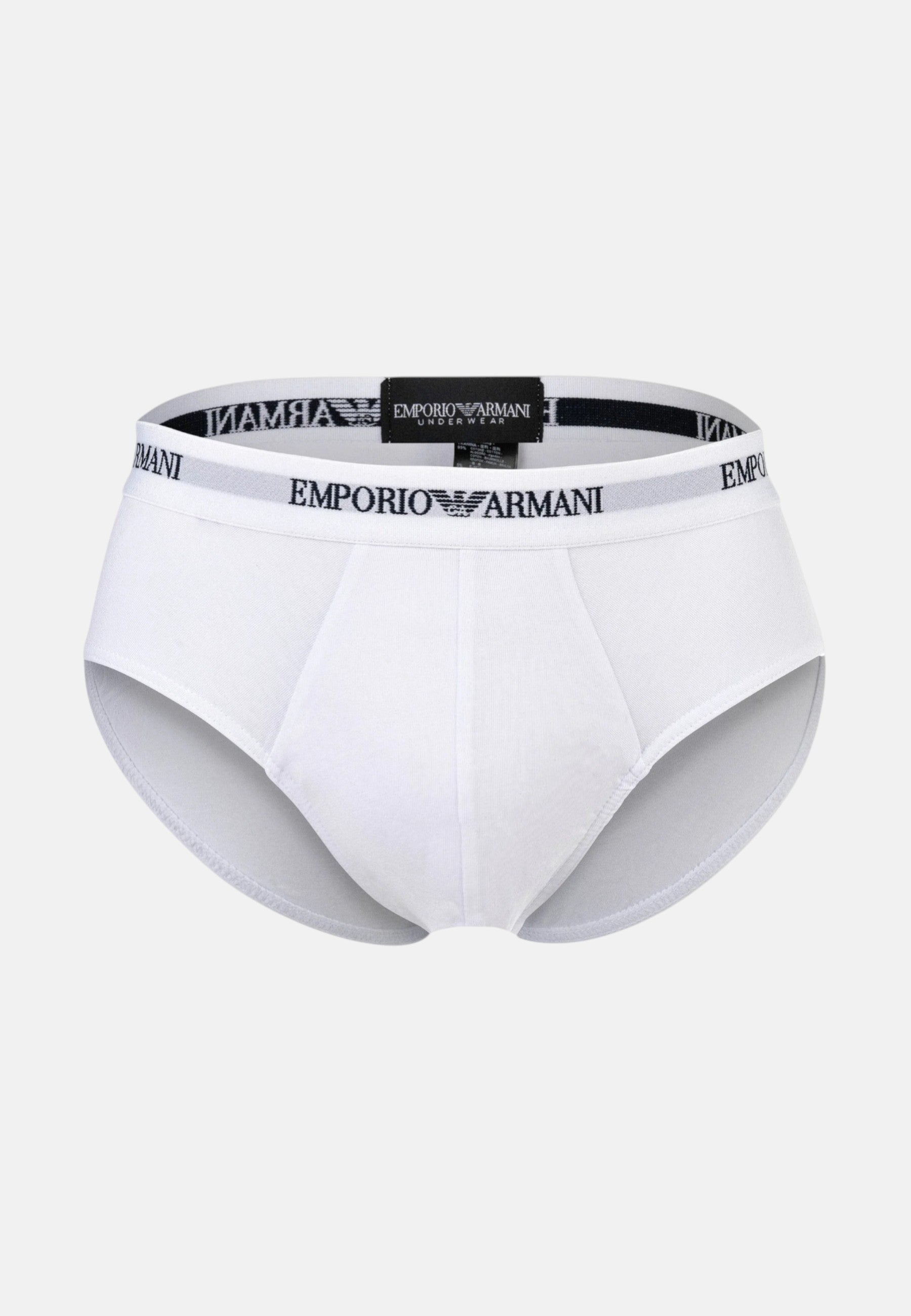 3-Pack Slip Uomo Emporio Armani White/ar.blue/black