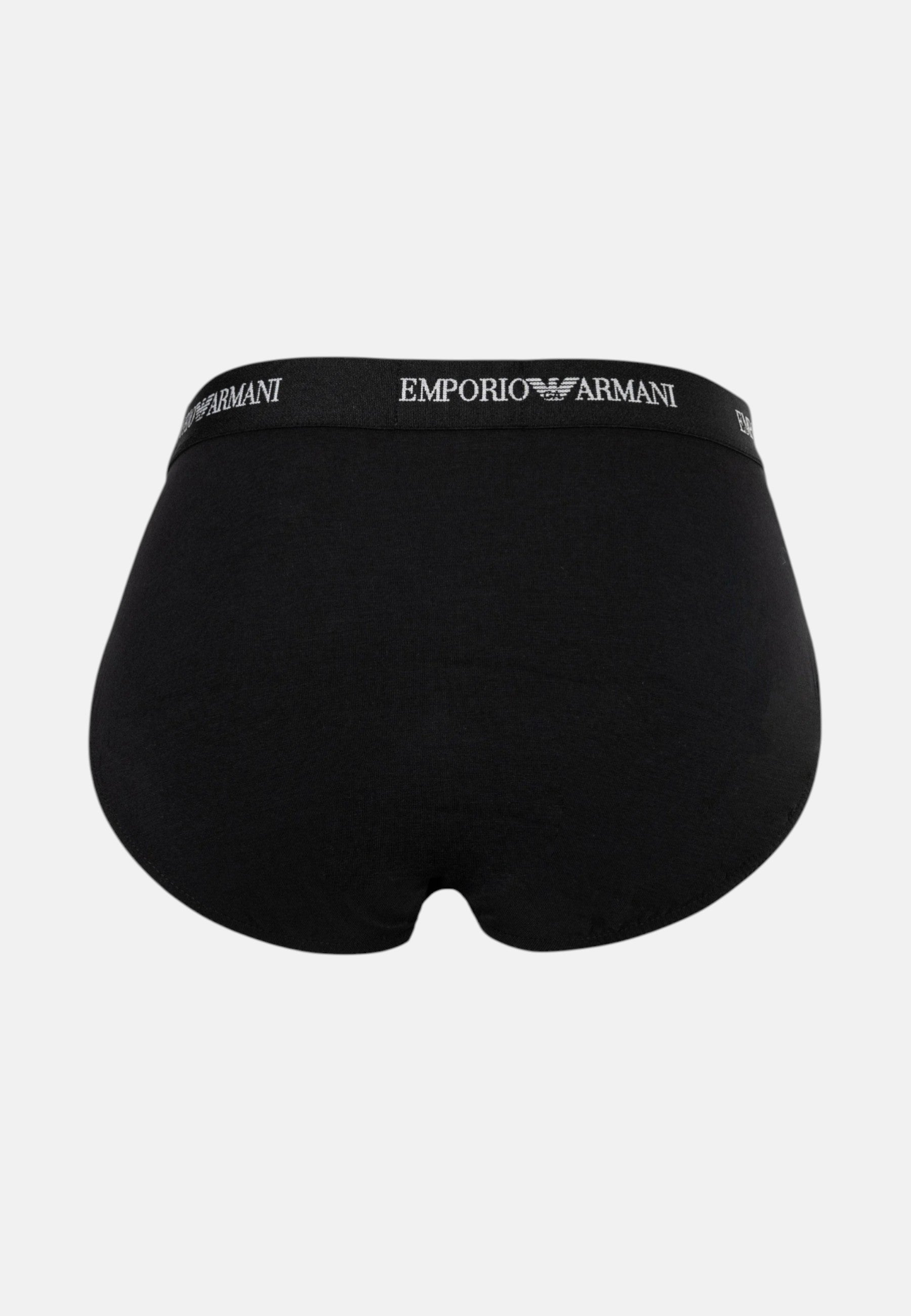 3-Pack Slip Uomo Emporio Armani White/ar.blue/black