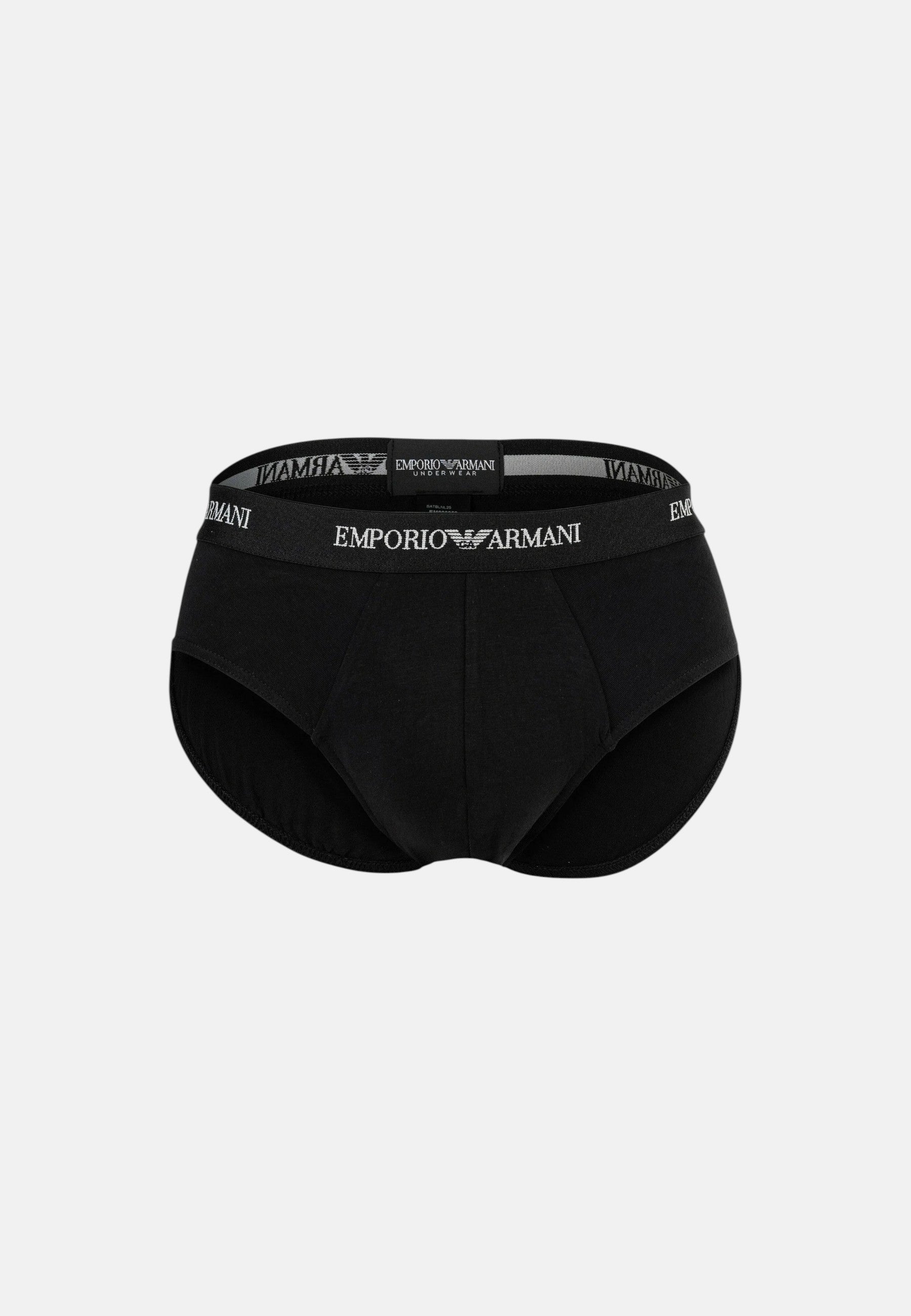 3-Pack Slip Uomo Emporio Armani Black/black/black