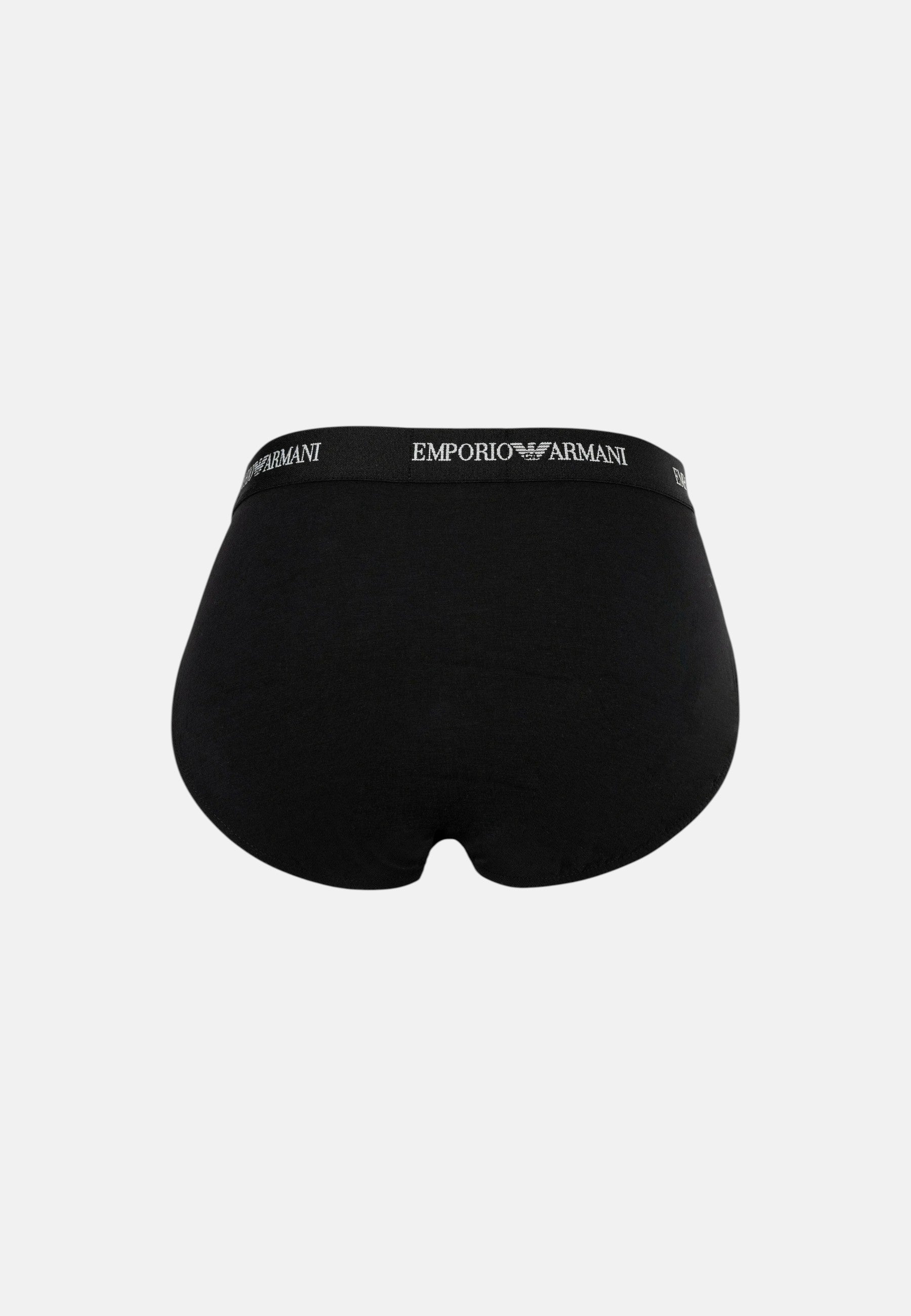3-Pack Slip Uomo Emporio Armani Black/black/black