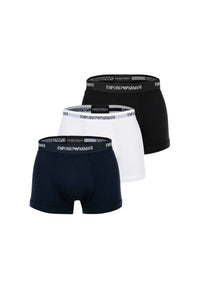 3-Pack Boxer Uomo Emporio Armani White/ar.blue/black