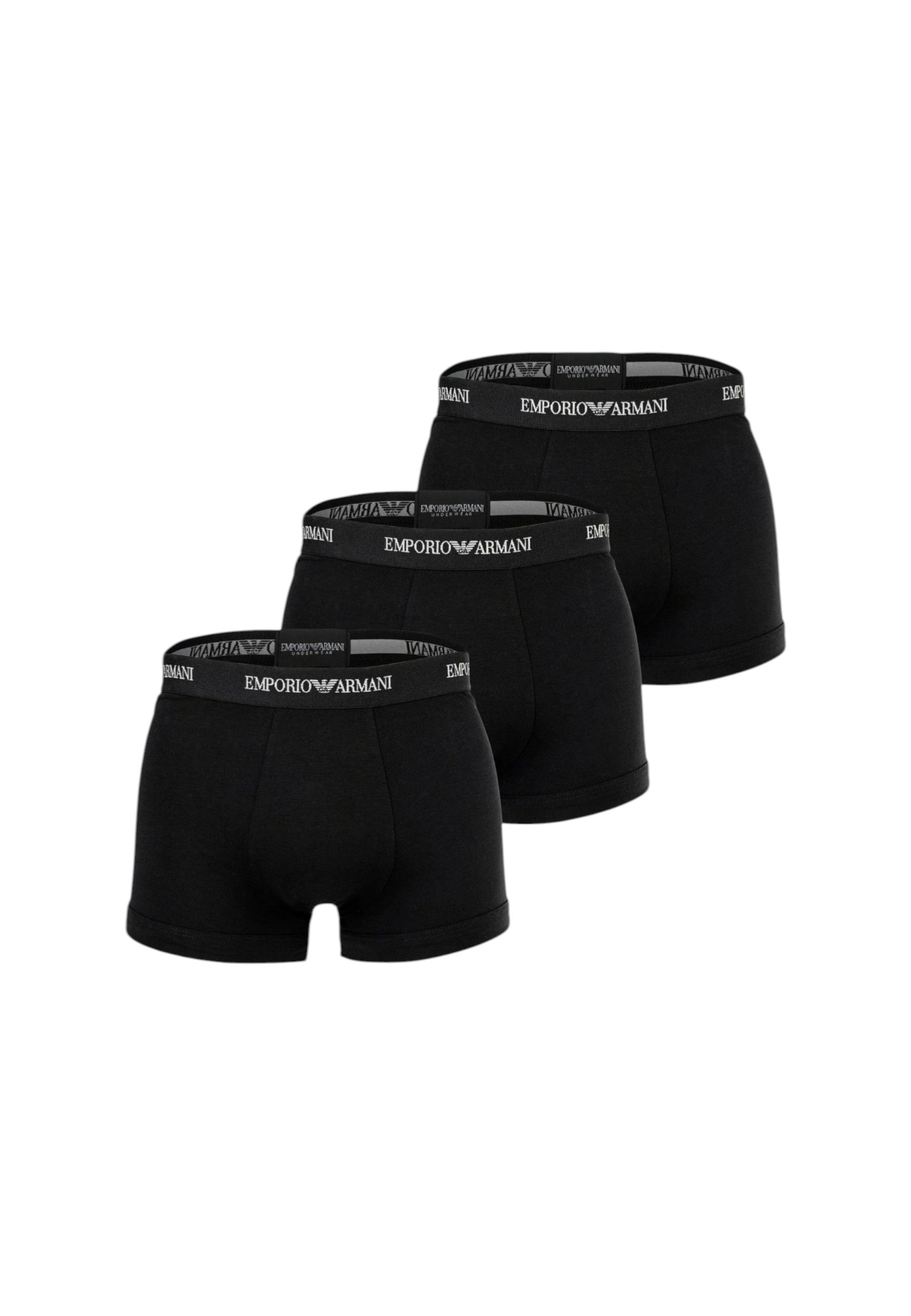 3-Pack Boxer Uomo Emporio Armani Black/black/black