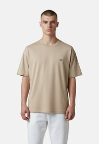 T-Shirt Uomo Emporio Armani Taupe/stone