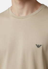 T-Shirt Uomo Emporio Armani Taupe/stone
