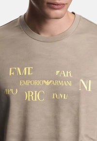 T-Shirt Uomo Emporio Armani Green