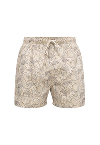 Costume da Bagno Boxer Uomo Emporio Armani Taupe/stone