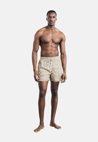 Costume da Bagno Boxer Uomo Emporio Armani Taupe/stone