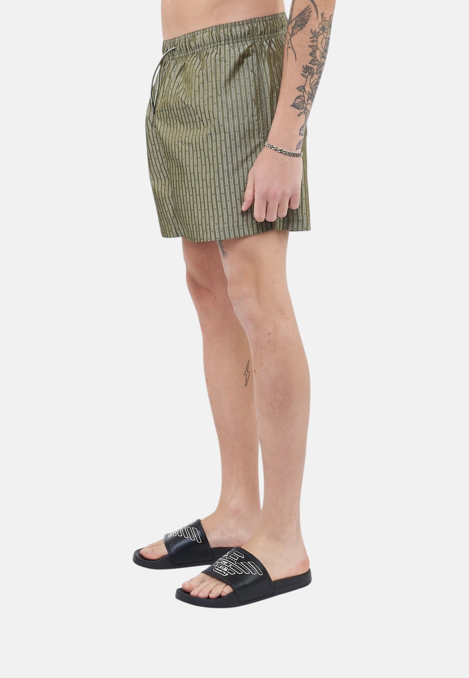 Boxer Uomo Emporio Armani Righe Verde