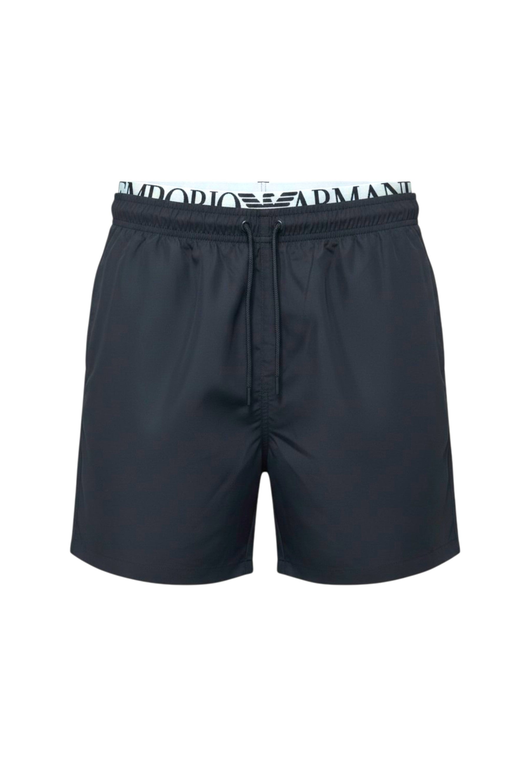 Boxer Emporio Armani Uomo in Cotone Stretch con Fascia Logata Armani Blue