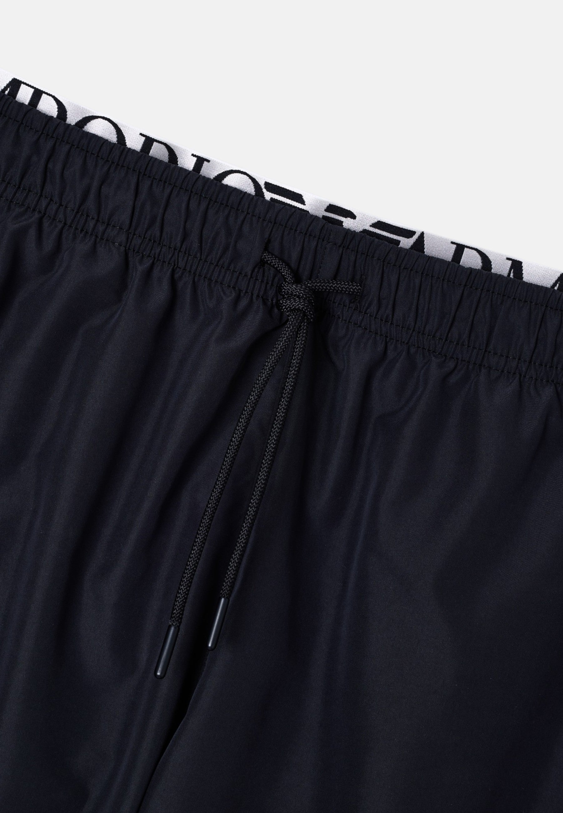 Boxer Emporio Armani Uomo in Cotone Stretch con Fascia Logata Black