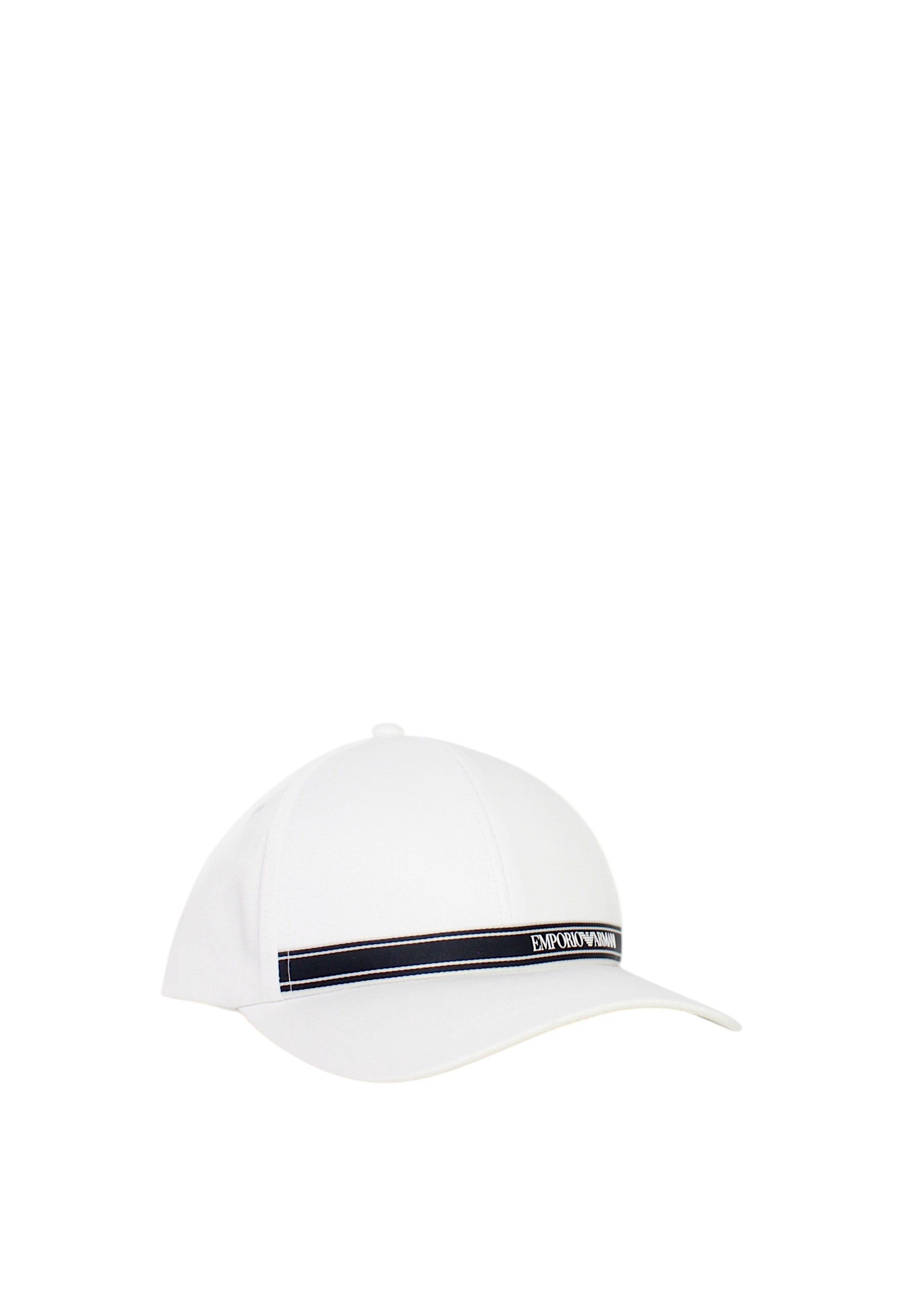 Cappello Baseball Uomo Emporio Armani Brilliant White