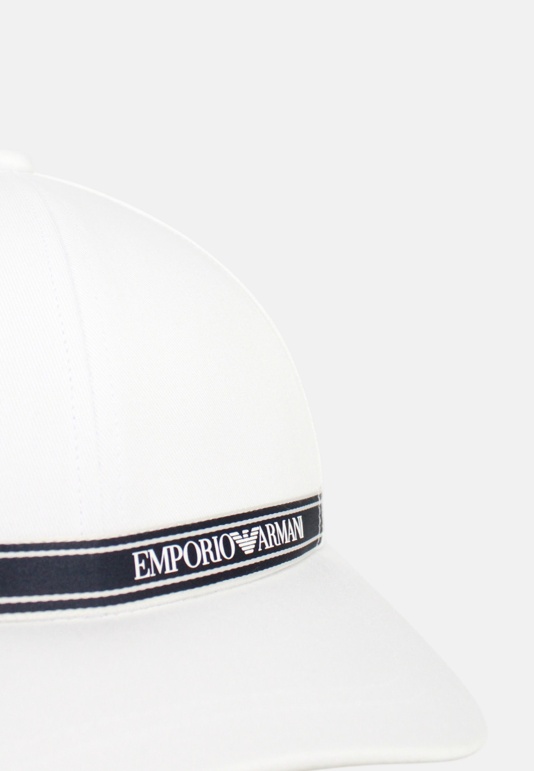 Cappello Baseball Uomo Emporio Armani Brilliant White