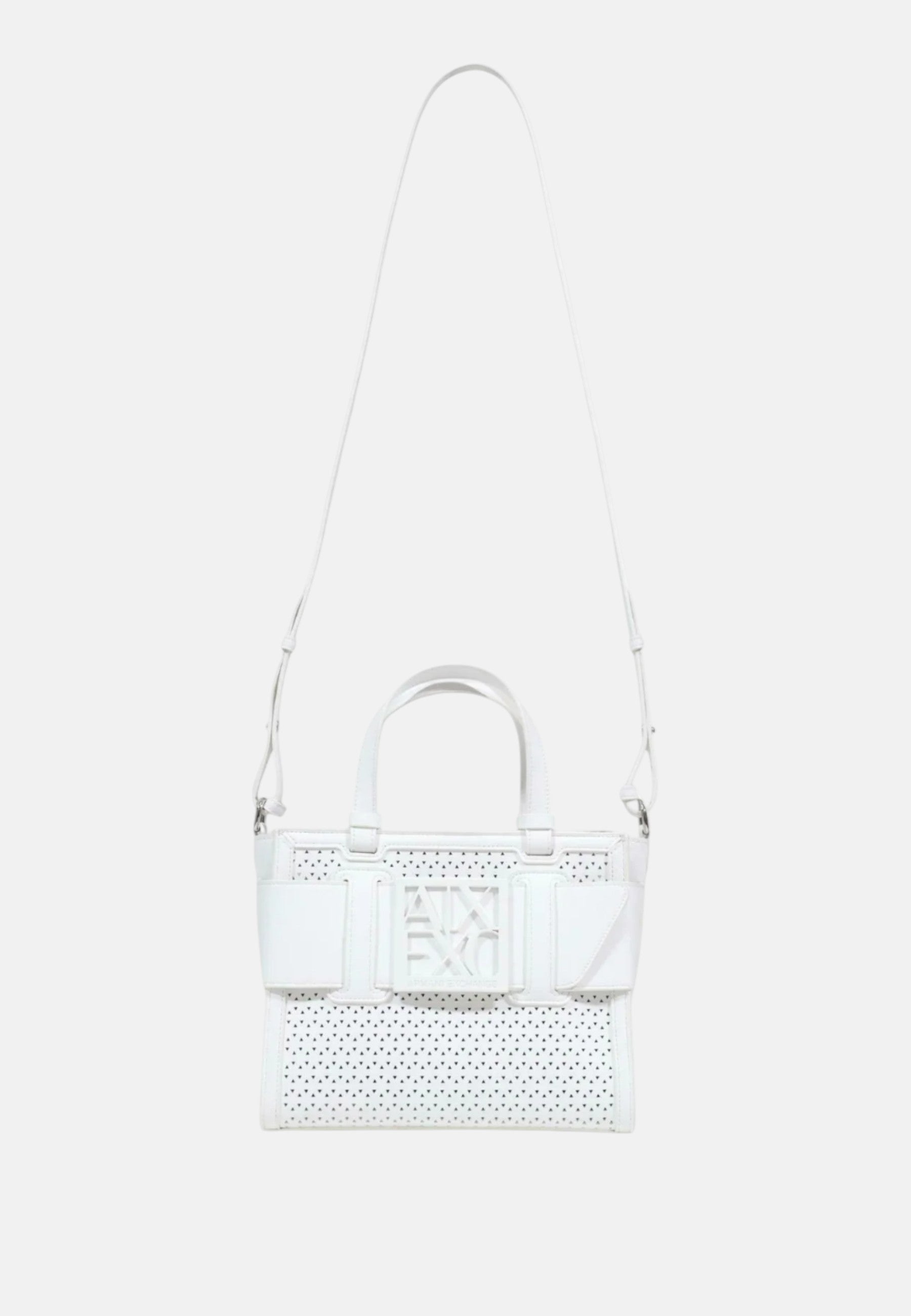 Borsa Donna Armani Exchange Off White