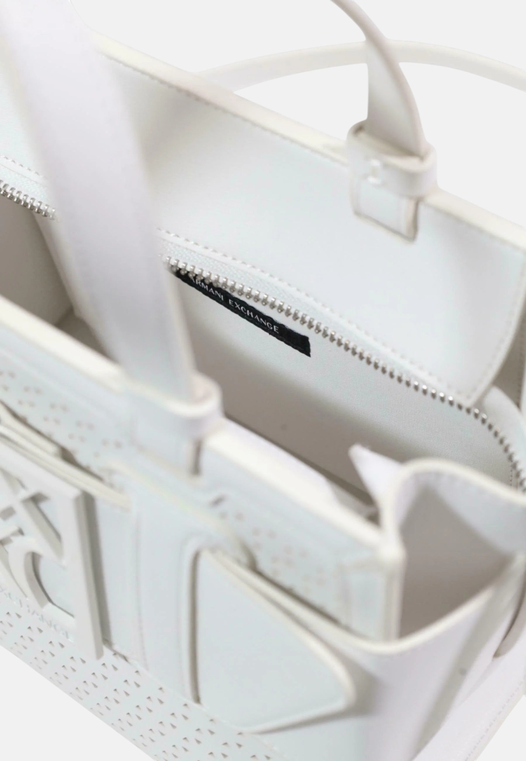 Borsa Donna Armani Exchange Off White