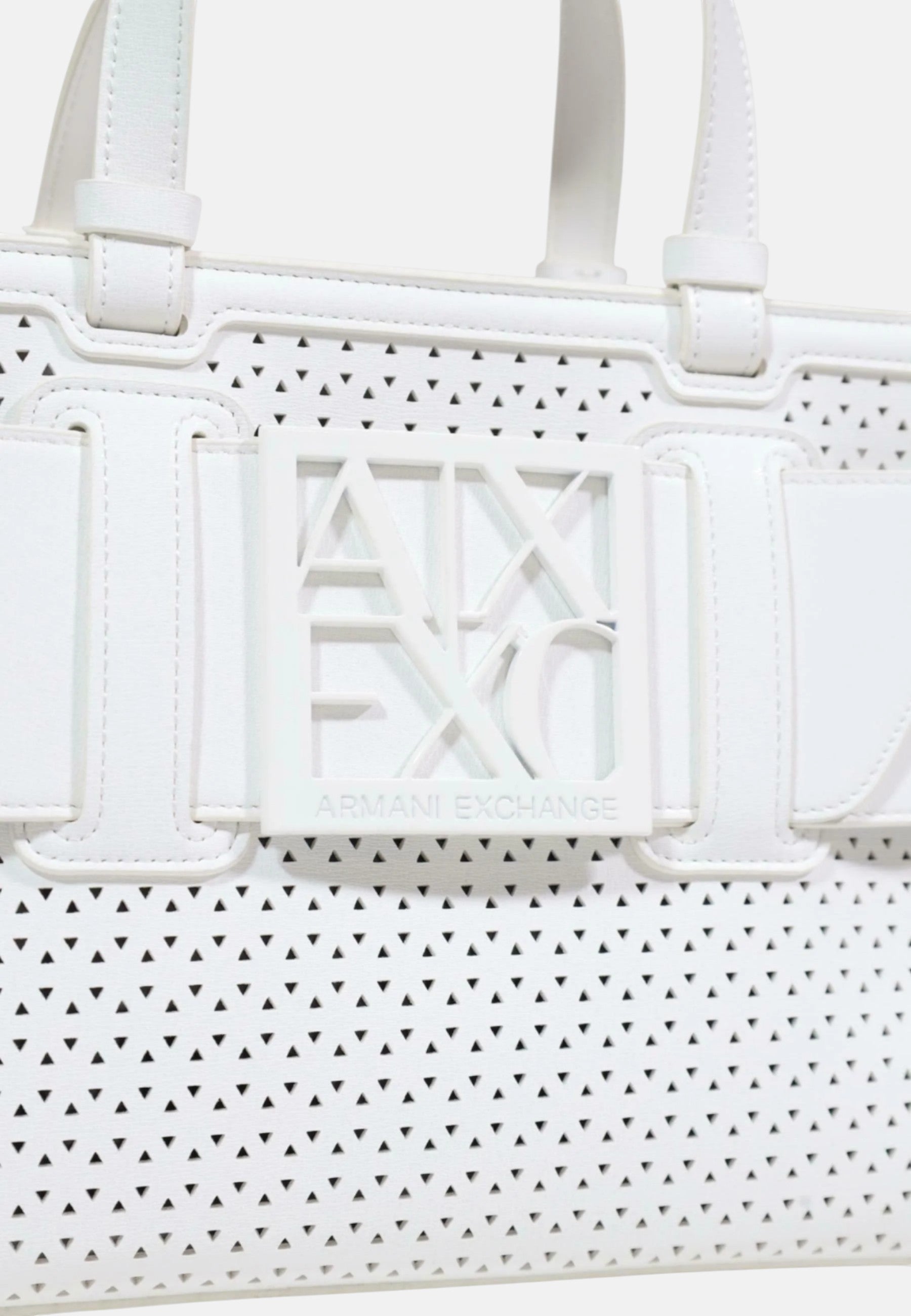 Borsa Donna Armani Exchange Off White