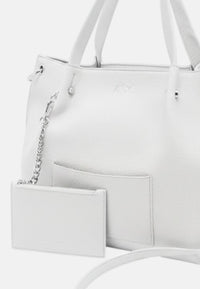 Borsa Donna Armani Exchange Off White