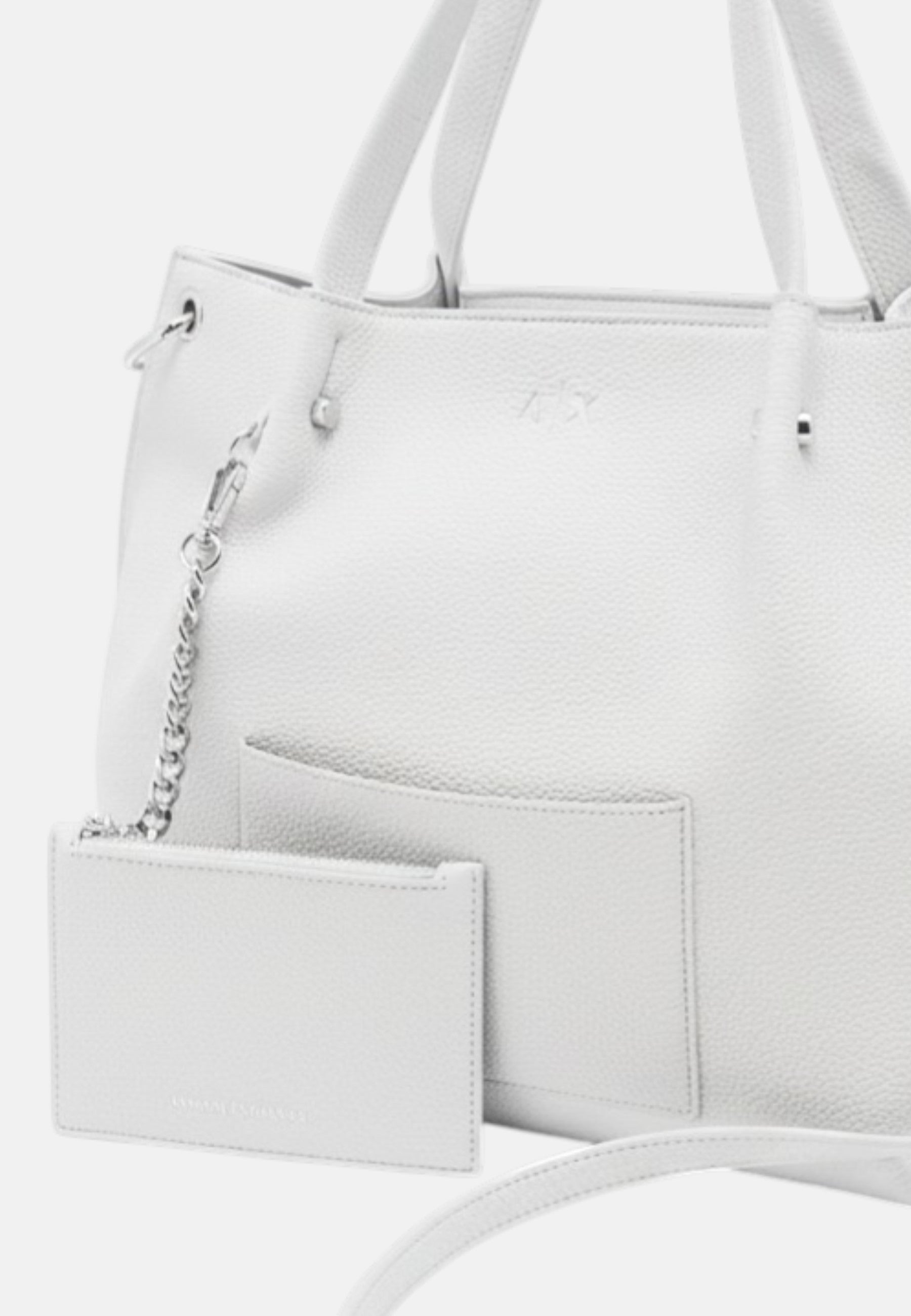 Borsa Donna Armani Exchange Off White
