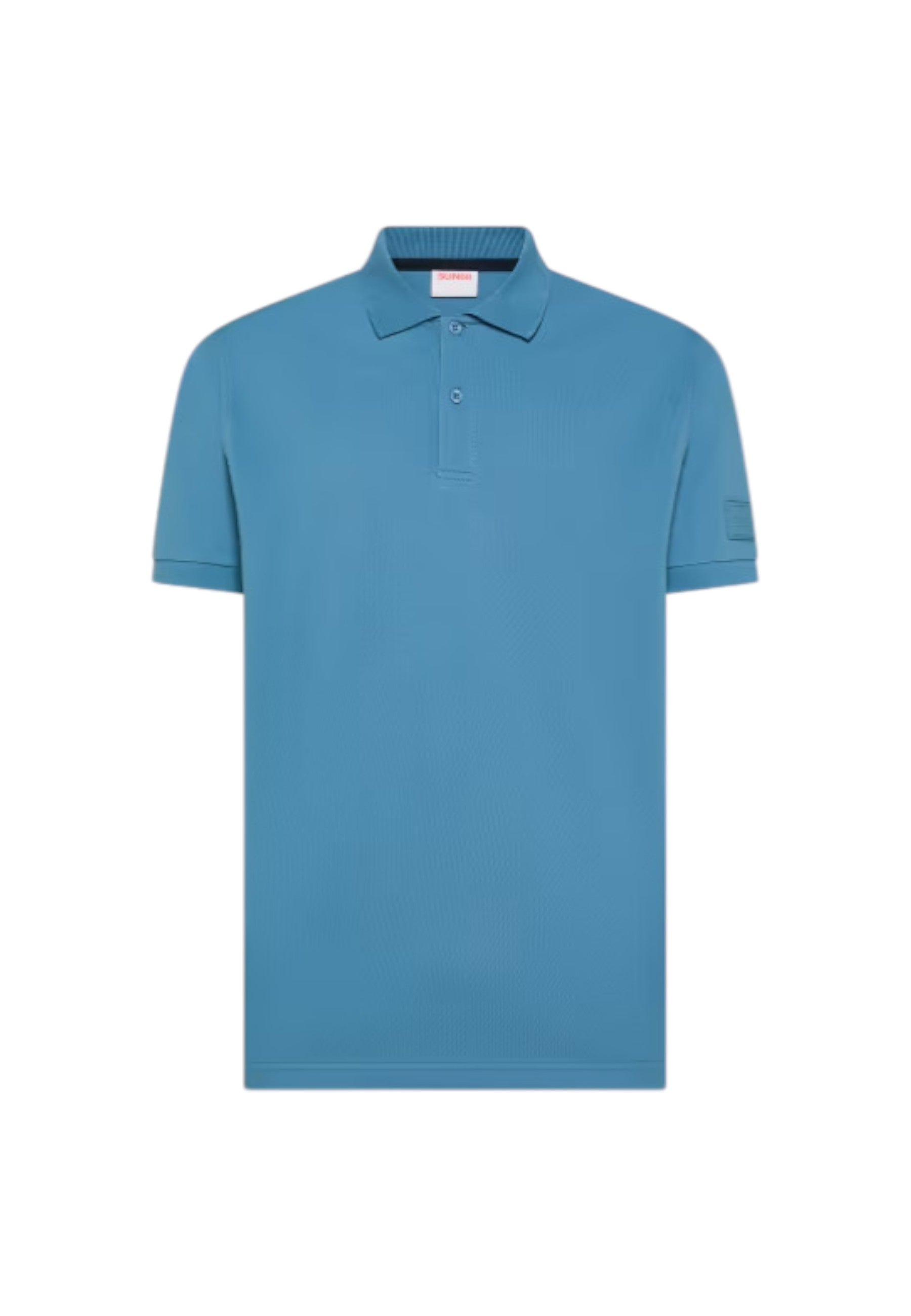 Polo Uomo Sun68 Blu Avio