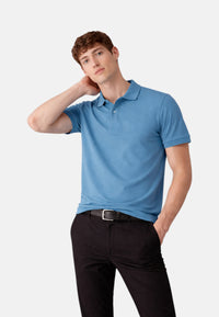 Polo Uomo Sun68 Blu Avio