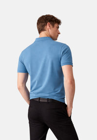 Polo Uomo Sun68 Blu Avio