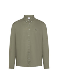 Camicia Uomo Sun 68 Verde Salvia