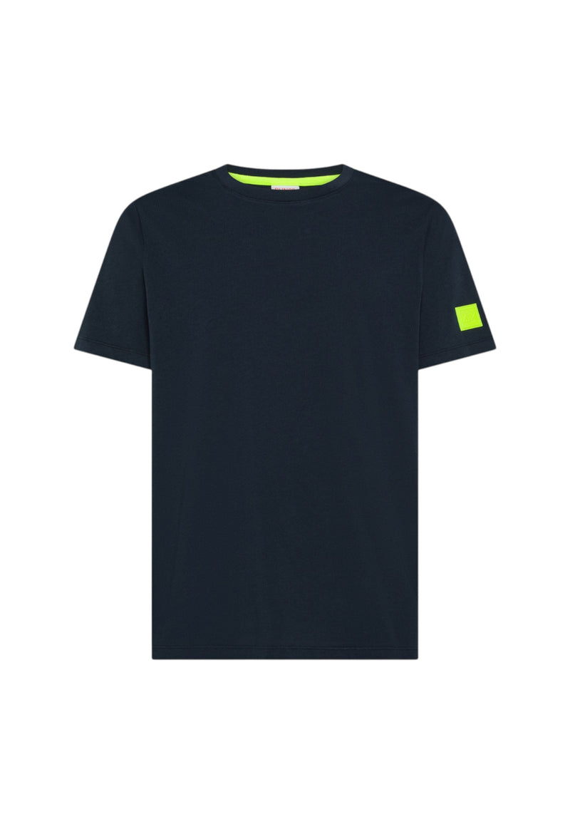 T-Shirt Uomo Sun68 Blue Navy