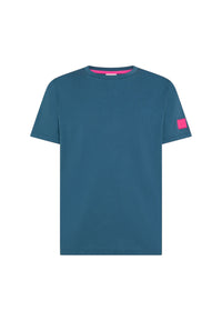 T-Shirt Uomo Sun68 Blu Avio Scuro