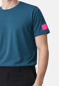 T-Shirt Uomo Sun68 Blu Avio Scuro