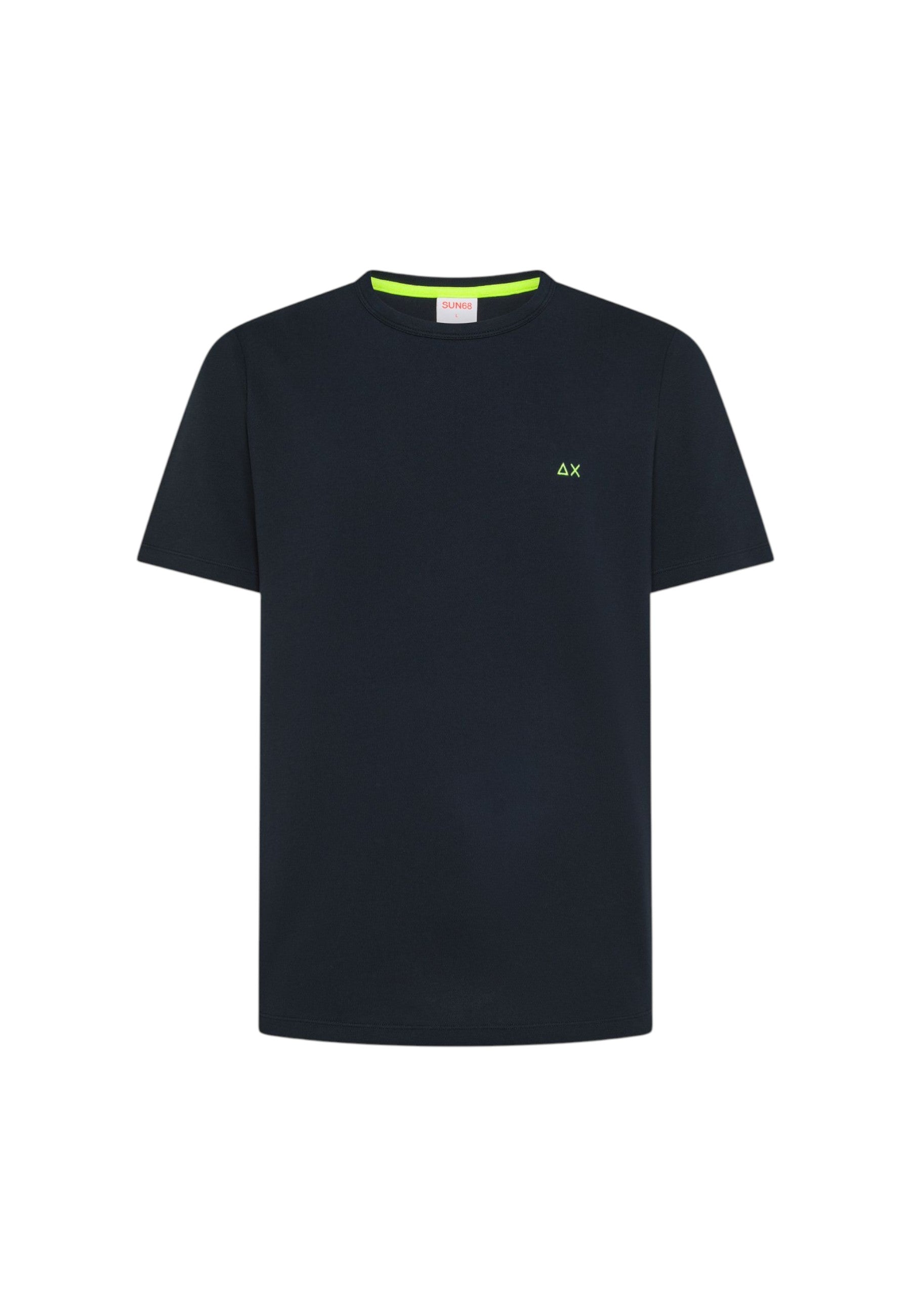T-Shirt Uomo Sun68 Blue Navy