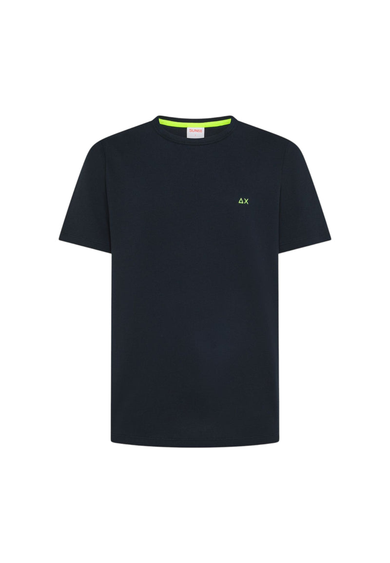 T-Shirt Uomo Sun68 Blue Navy