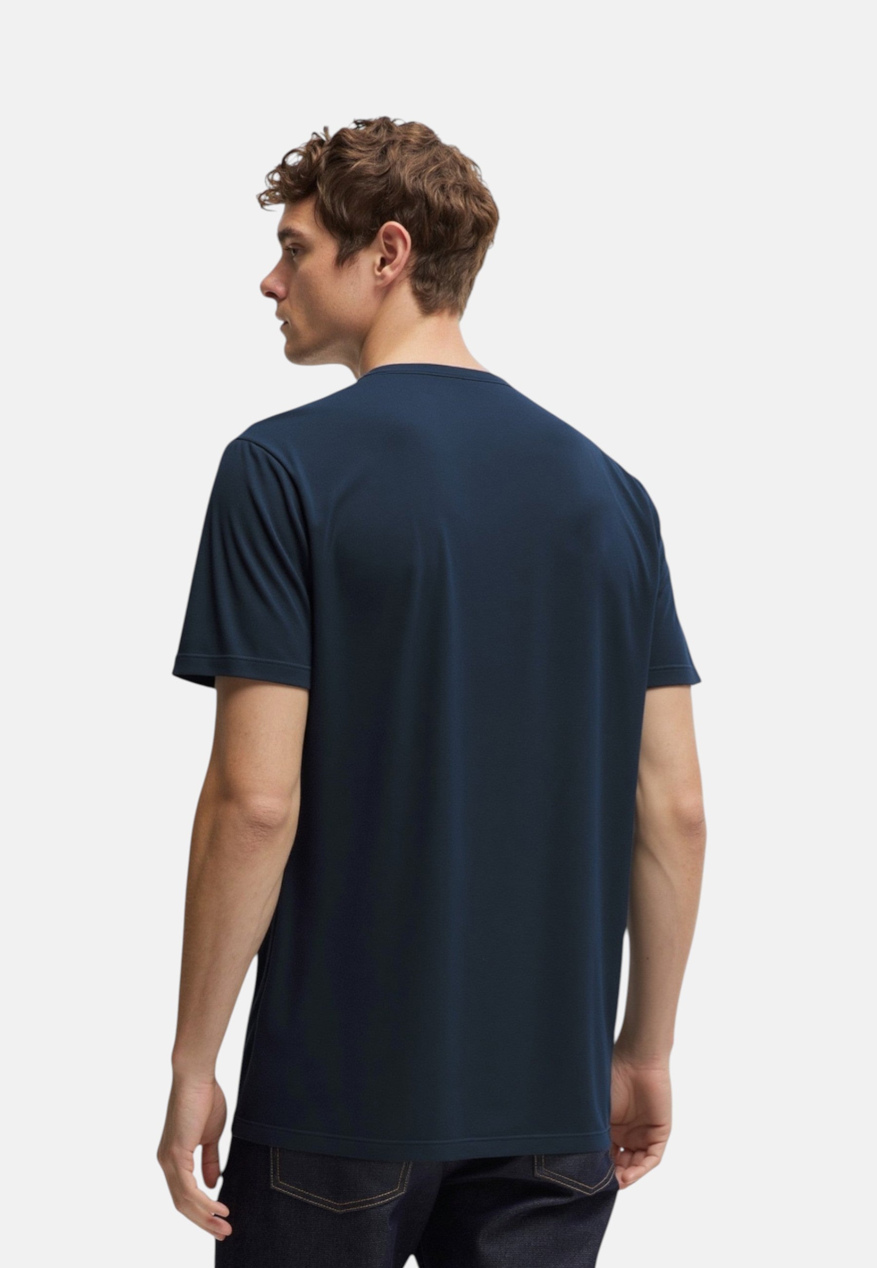 T-Shirt Uomo Sun68 Blue Navy