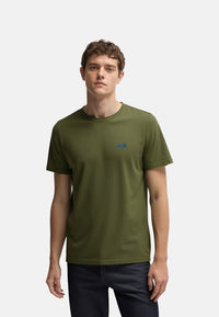T-Shirt Uomo Sun68 Verde Scuro