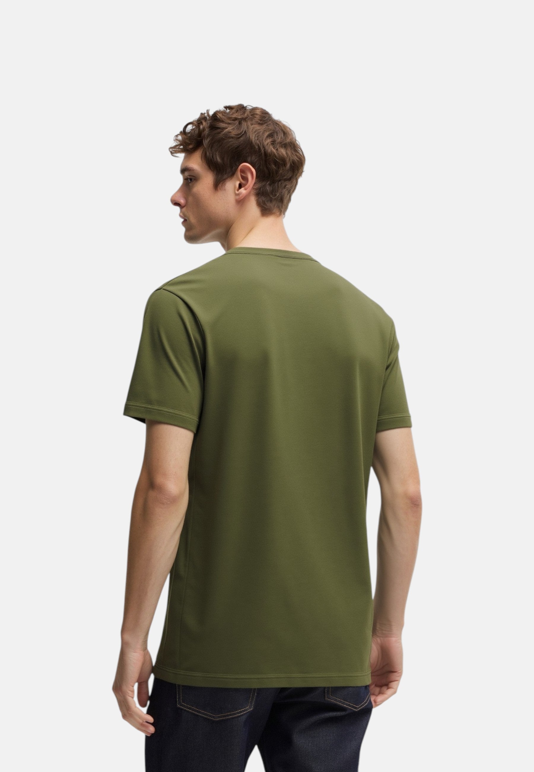 T-Shirt Uomo Sun68 Verde Scuro