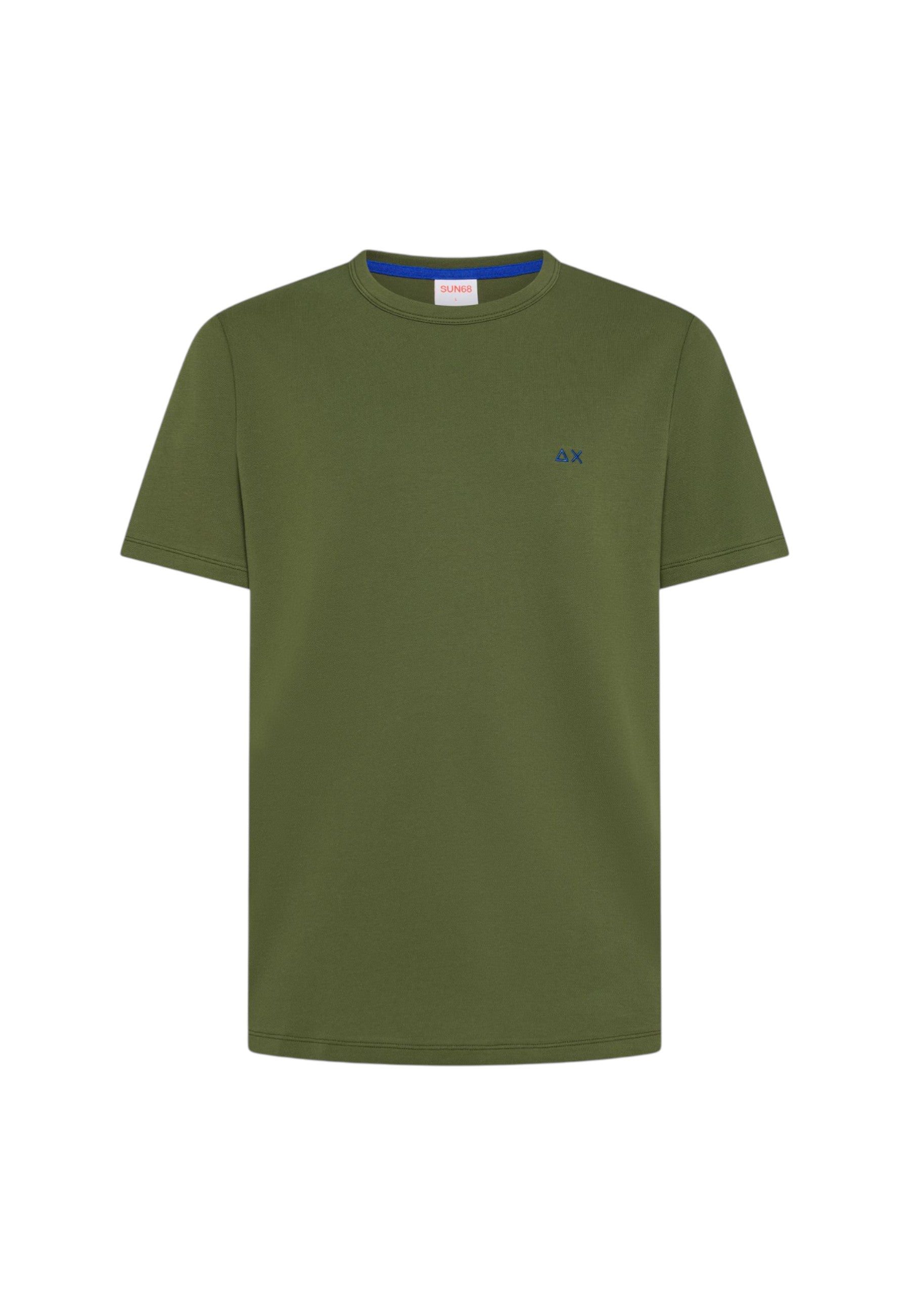 T-Shirt Uomo Sun68 Verde Scuro