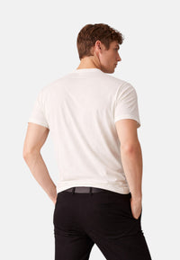 T-Shirt Uomo Sun68 Bianco Panna