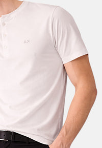 T-Shirt Uomo Sun68 Bianco Panna