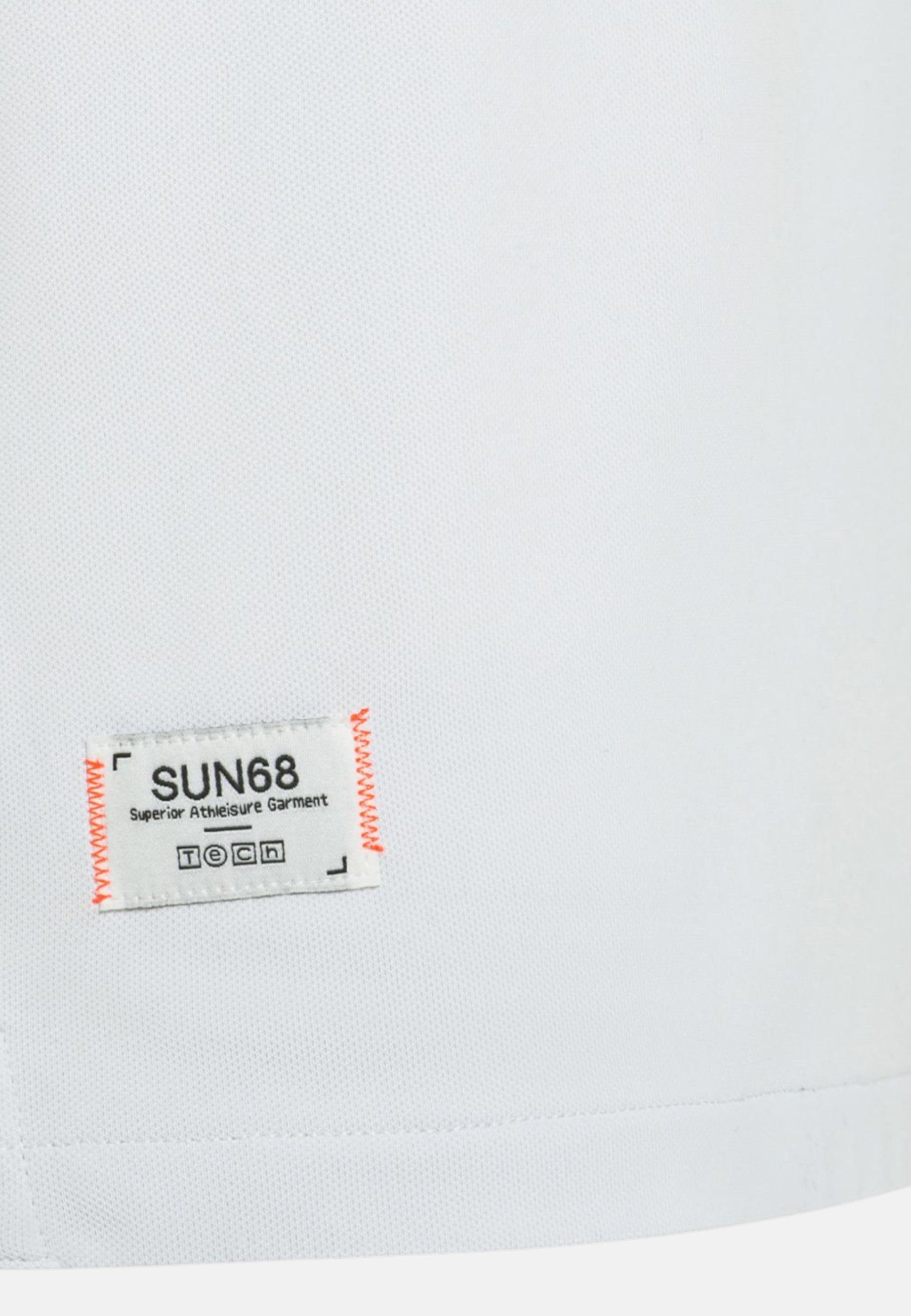 T-Shirt Uomo Sun68 Bianco