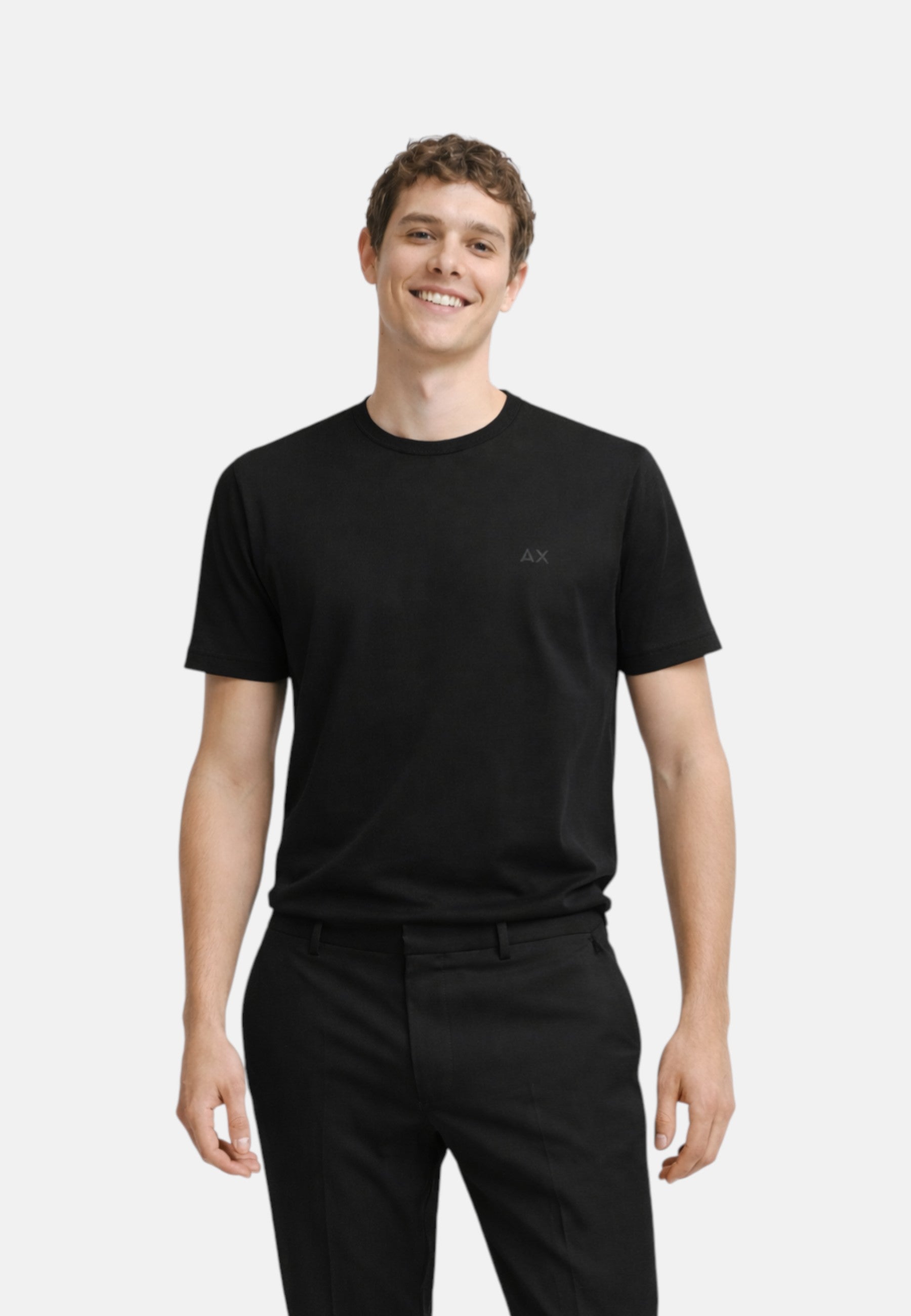 T-Shirt Uomo Sun68 Nero