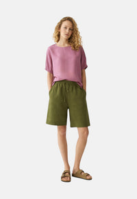 Bermuda Donna Sun68 Verde Scuro